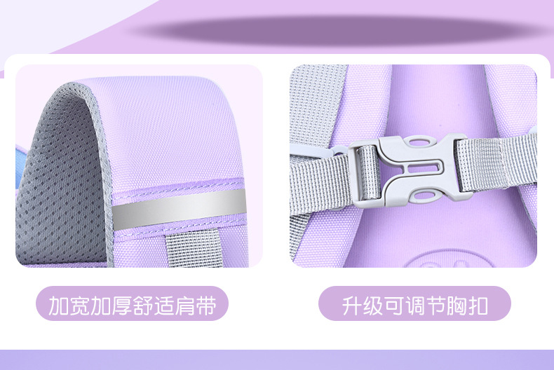 新款儿童书包一二三年级男孩女生英伦风四五六年级小学生书包背包详情5