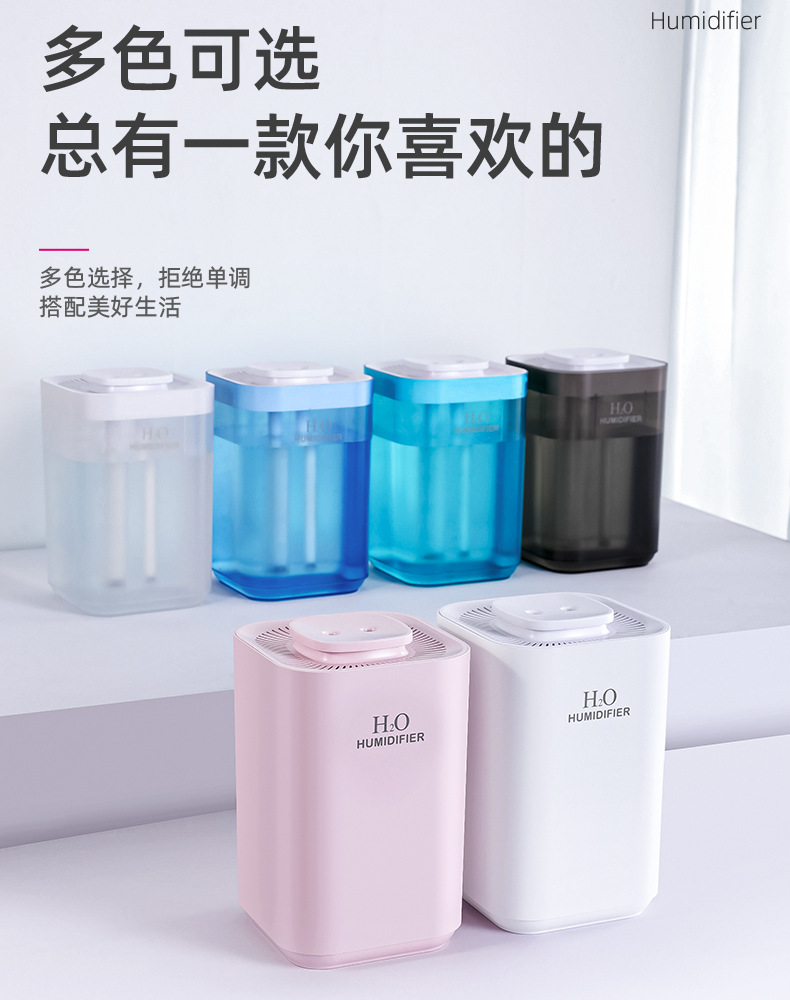 Household small portable humidifier, large fog capacity air humidifier, bedroom Amazon pic 13