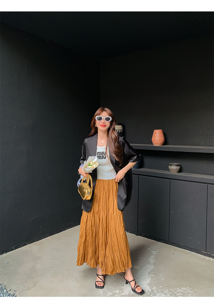 2024凉鞋女夏新款法式一字带仙女风方头不磨脚显瘦高跟拖鞋女外穿详情23