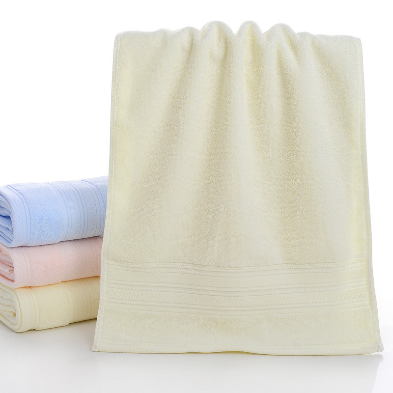 Fabricante al por mayor toalla de lavado de cara lisa suave absorbente liso satin archivo regalo logotipo bordado bordado palabra toalla pic 10