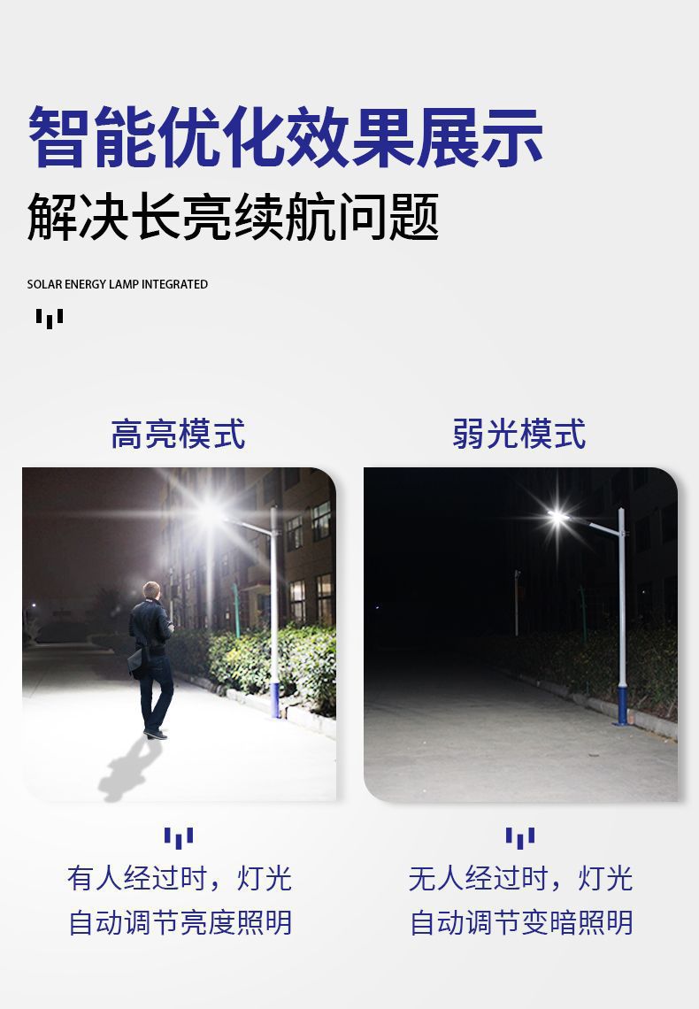 惠民新款太阳能灯庭院灯户外灯家用室内外一体化新农村路灯照明灯详情30
