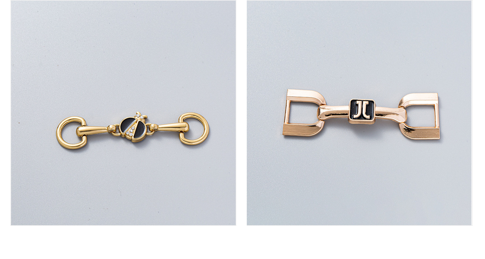 洞洞鞋配饰男女单鞋金属鞋扣豆豆鞋配件合金链条鞋扣五金鞋装饰扣详情9