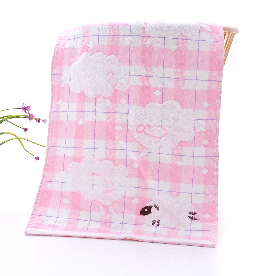 Striped towel manufacturer wholesale pure cotton absorbent plain jacquard soft face towel, daily gift embroidered logo pic 45