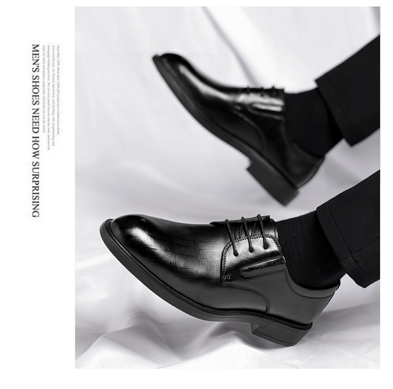 温州皮鞋男士四季男鞋内增高皮鞋男商务正装休闲皮鞋结婚新郎鞋详情17