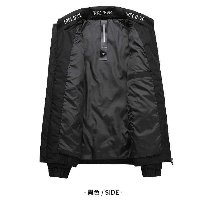 冬季新品男士羽绒服90白鸭绒保暖御寒时尚羽绒外套中青年羽绒服男 pic 14