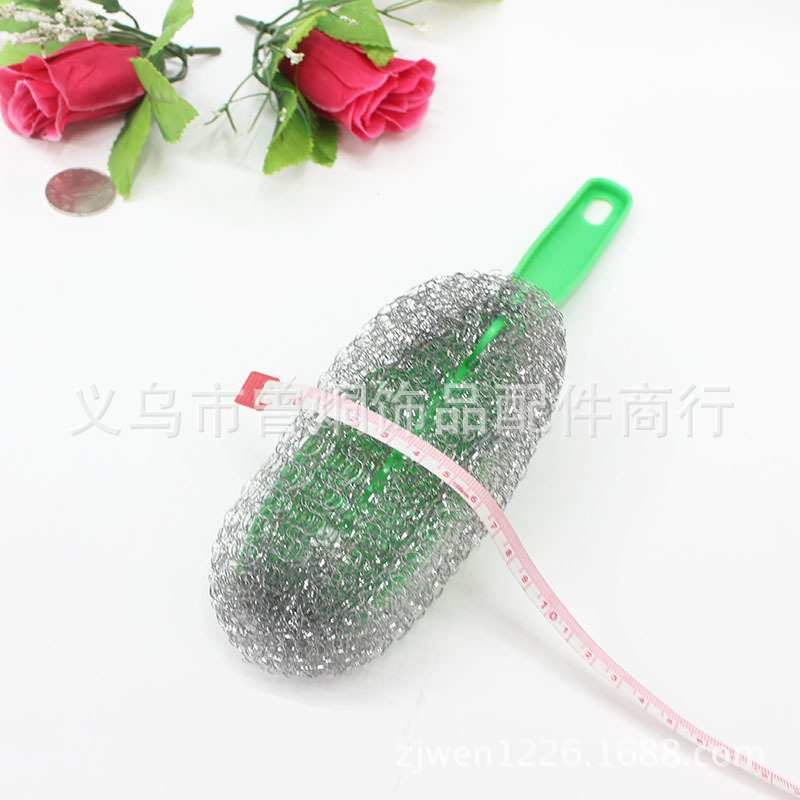 Pot brush, pot wash, pot brush, steel wool ball, pot wash brush, steel wool brush, street stall supply source, one yuan wholesale, street stall, street stall pic 9