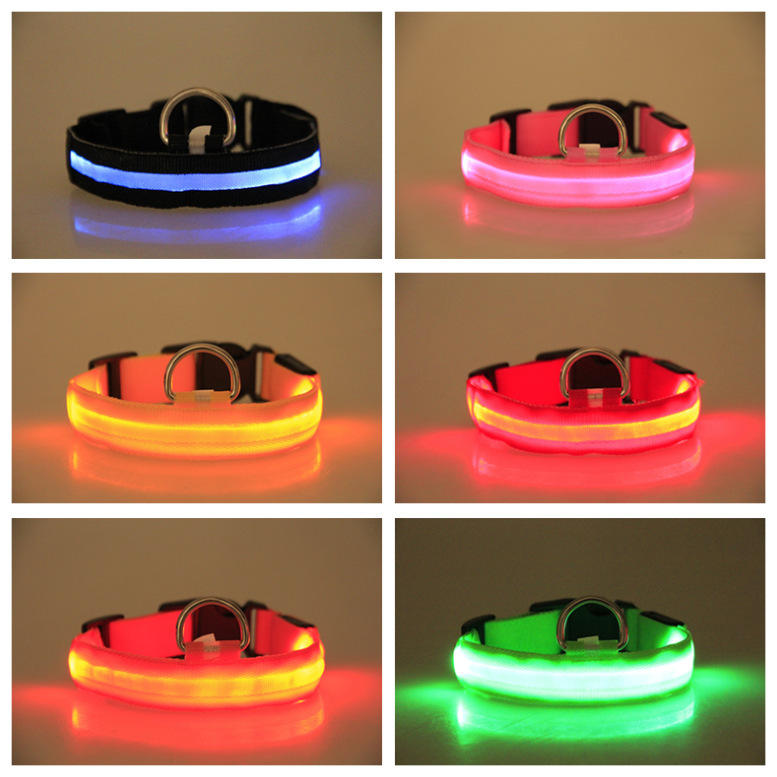 طوق أليف أليف (LED) كلب أليف متوهج (LLD) لديه طوق للكلاب المتوهجة (LLD pic 17