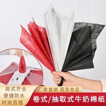 英文报纸花束礼品包装纸英文牛皮纸向日葵包花纸鲜花包装材料批发详情9