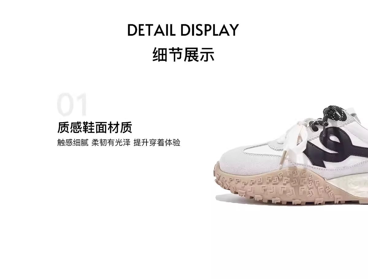 真皮7cm内增高德训鞋女鞋2025春夏季新款百搭厚底休闲运动阿甘鞋详情18