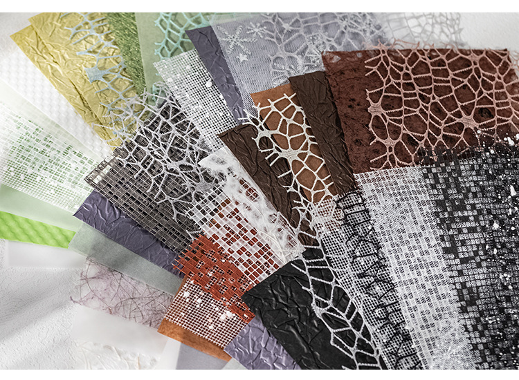 语闲特种纸素材包 雅典风象系列 复古文艺手帐痛包背景装饰打底纸详情20