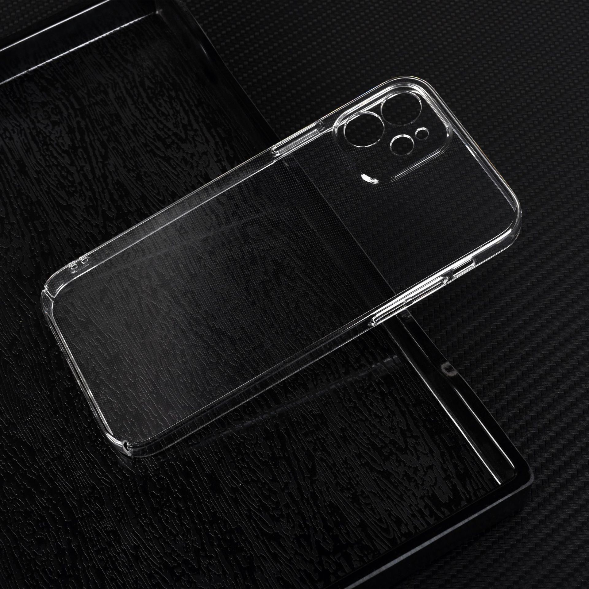 Suitable for transparent full cover 13 hard shell 12 iPhone 15 phone case material iPhone14 Pro Max ultra-thin protective case pic 14
