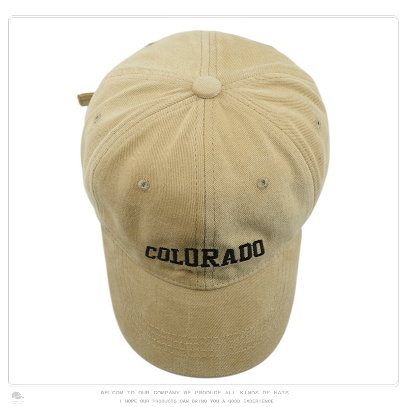 帽子女韩版时尚百搭复古字母刺绣棒球帽春夏季软顶弯檐遮阳鸭舌帽详情10