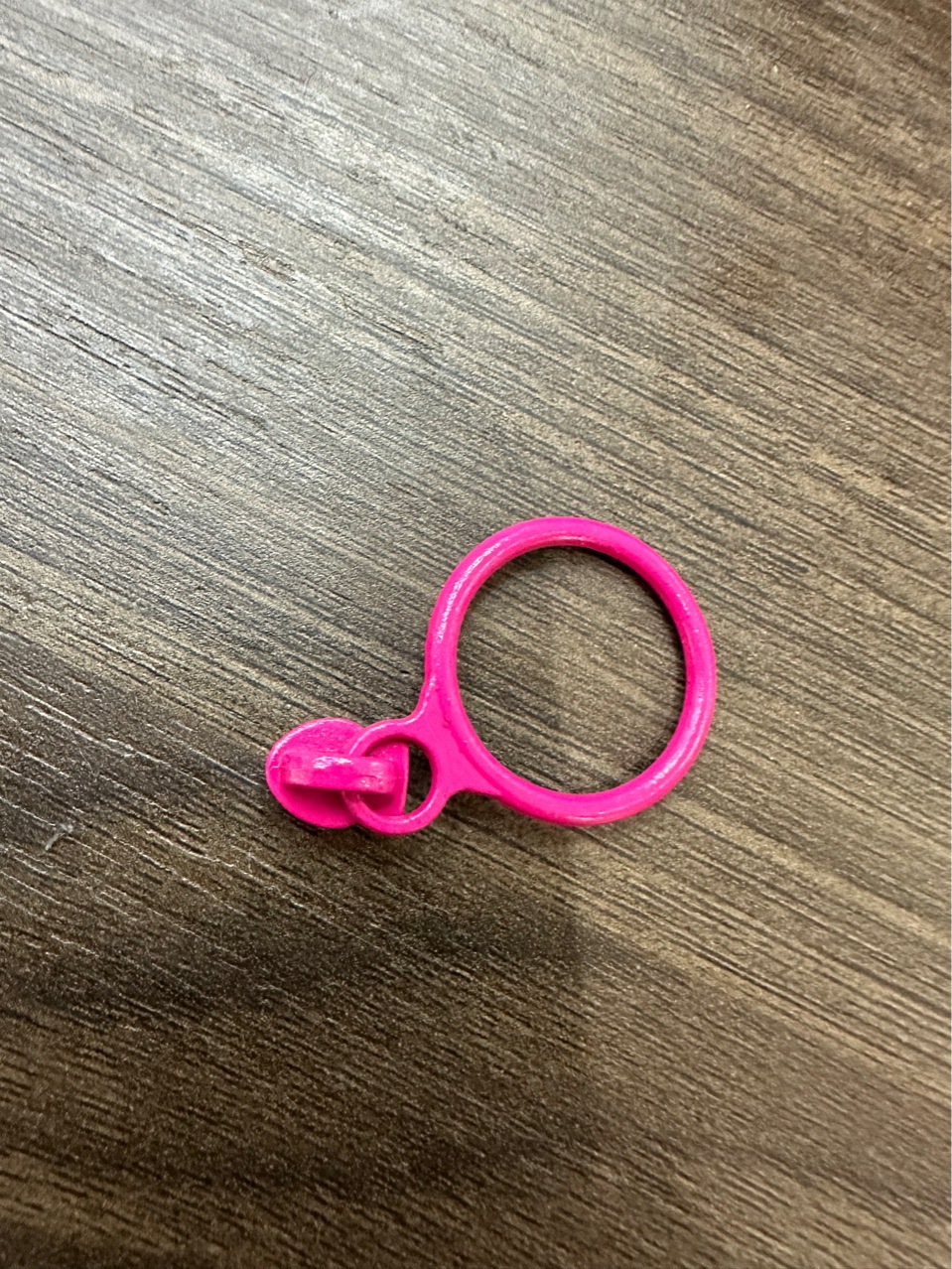 现货供应圆圈拉头箱包手提包衣柜文具金属拉环喷漆拉链头详情4