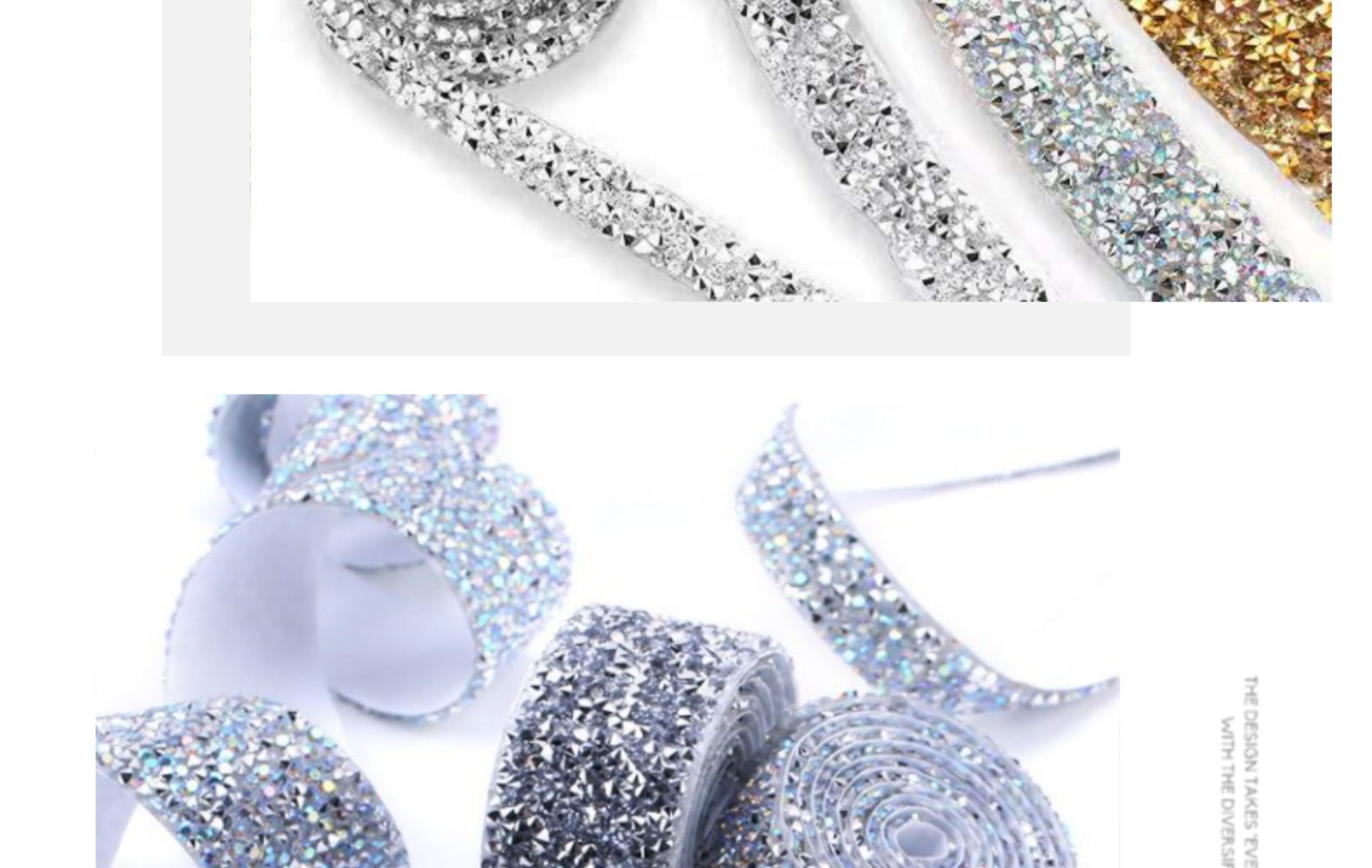 跨境爆款树脂乱钻条树脂热熔胶服装箱包鞋材配件定订制贴牌代加工详情13