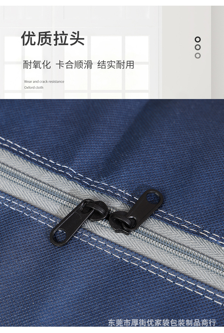 Extra-large luggage bags, packing bags, moisture-proof storage bags, moving bags, quilts, clothes bags, handbags, non-woven fabric bags pic 9