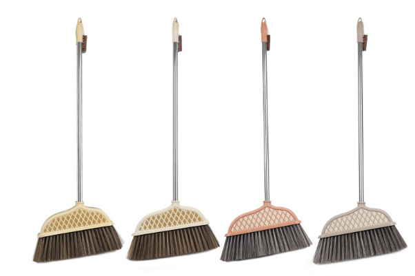 New broom and dustpan set, soft wool two-piece set, household broom and dustpan set for sweeping dirt and paper scraps pic 6
