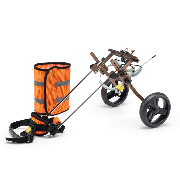 Pet supplies: Pet dog rehabilitation walking assistance vehicle, puppy disability vehicle, pet two-wheeled mobility scooter, pet stroller pic 64