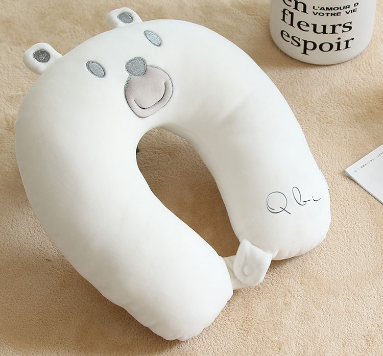 Wholesale cartoon U-shaped pillows, PP cotton-filled neck protectors, portable pillows for napping, office work and travel pic 24