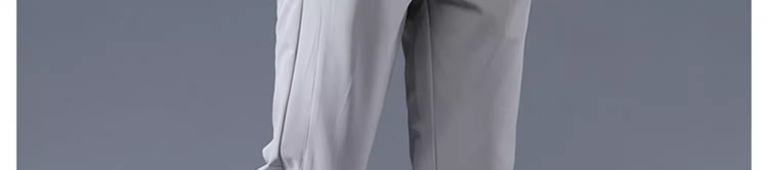 Ice Silk Pants Men 2024 New sporty loose straight-leg business trousers Summer thin quick-drying Casual Pants men pic 20