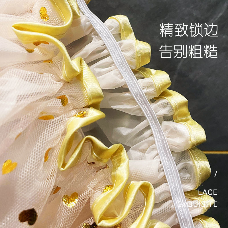 双层浴帽防水新款洗澡洗浴帽女化妆厨房油烟防尘头套成人加厚头罩详情11