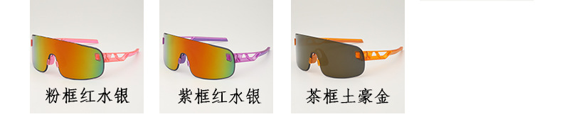 变色骑行眼镜登山运动徒步自行车风镜防风公路山地跑步无框太阳镜详情2