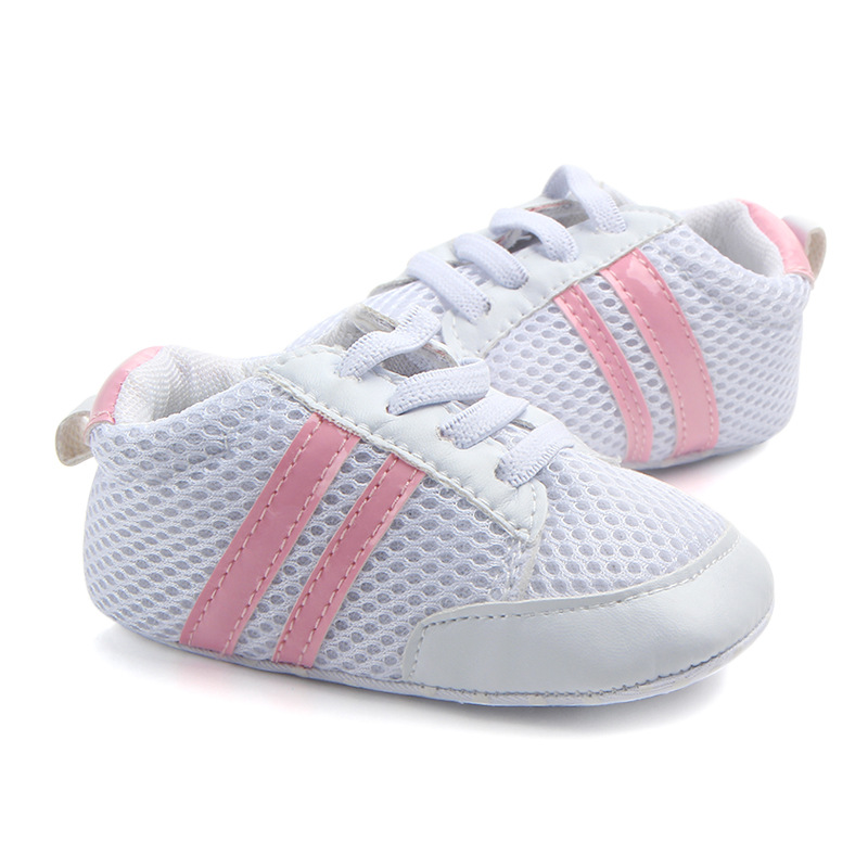 Wholesale spring and autumn breathable mesh baby shoes, soft-soled anti-slip baby walking shoes, casual 0842 pic 34