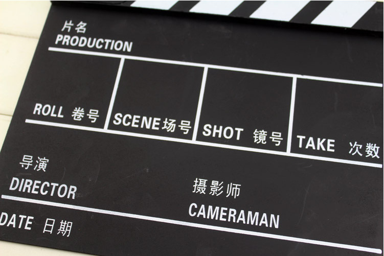 zakka creative wooden production board, director board, movie board, and wooden shooting props and ornaments pic 13