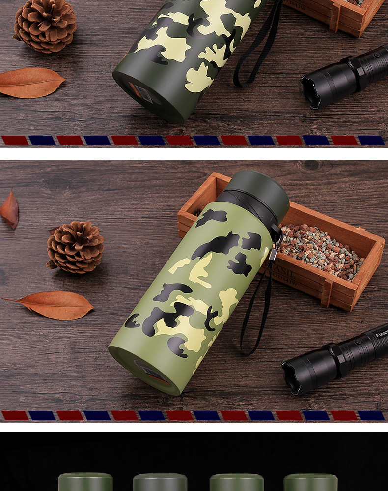 Yuneng Factory directly supplies and wholesals 304 stainless steel business insulated cups and straight water cups for men and women pic 3