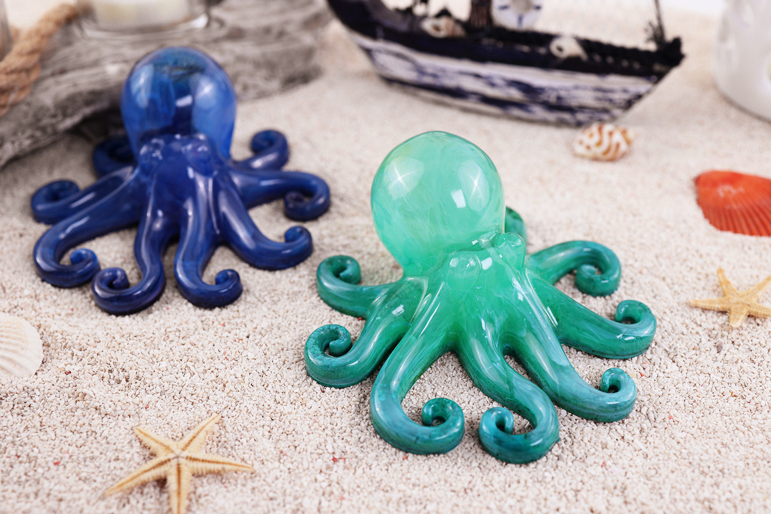 DIY cristal goteo manualidades ocean pulpo octopuss espejo moldes de silicona epoxi decoraciones ideas hechas a mano materiales bolsas pic 9