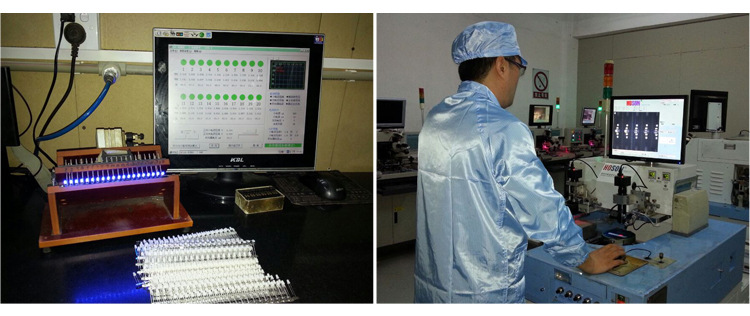 F5 short-legged high-brightness flat-head single-flash white light 1.5HZ frequency 5mm high-brightness flashing white light led light-emitting diode pic 25