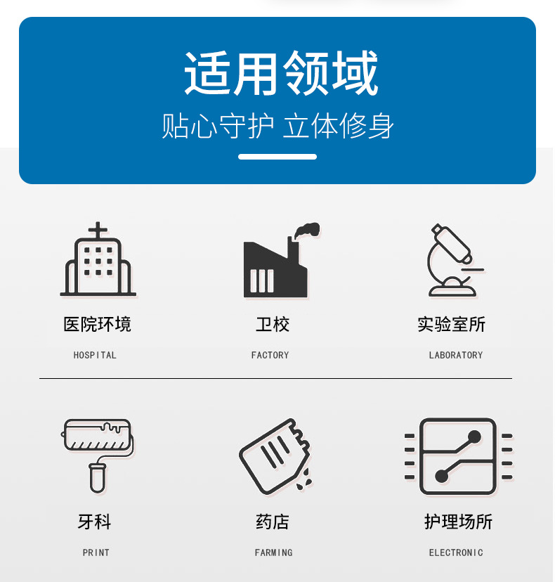 护士服小褂短长袖粉蓝白色药店服偏领小褂护理院工作服女修身医院详情15