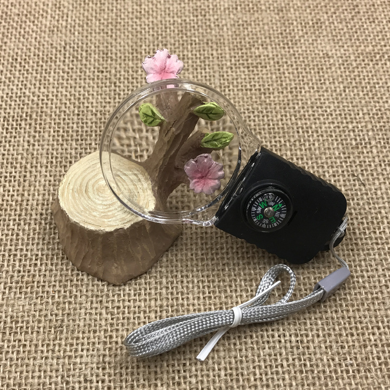 Yiwu Jinghui LED Portable new multi-functional ok168 mini Compass Magnifying glass with light pic 4