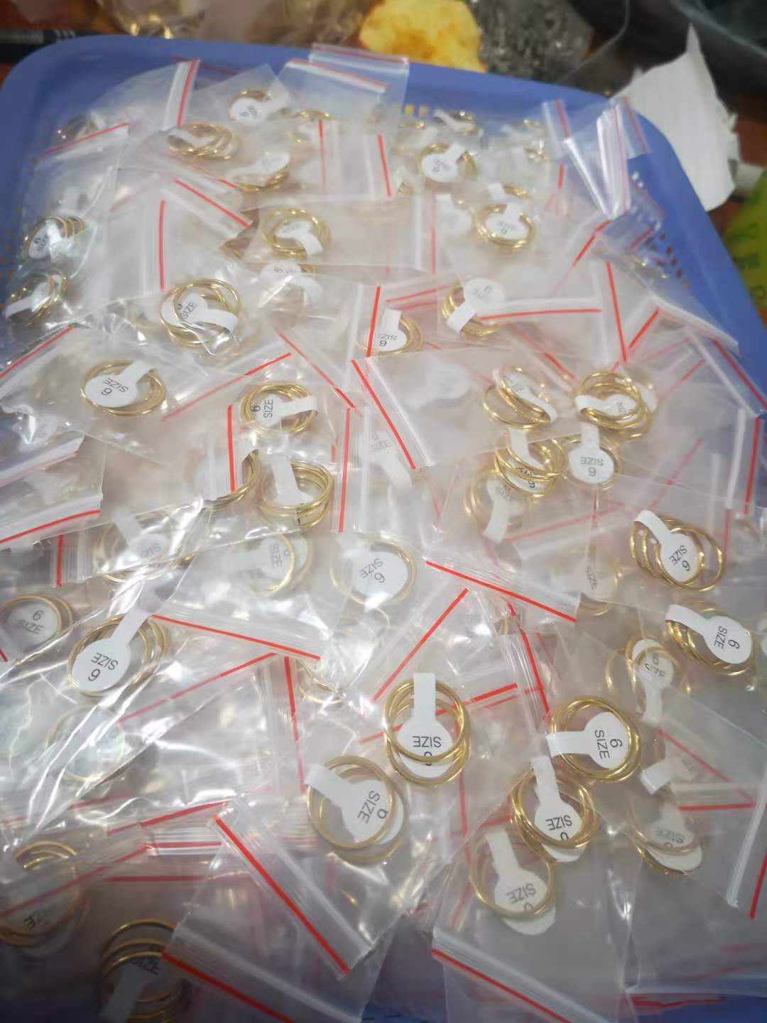 复古钛钢铜钱戒指不锈钢招财钱多聚财转运指环18k金食指男女尾戒详情28