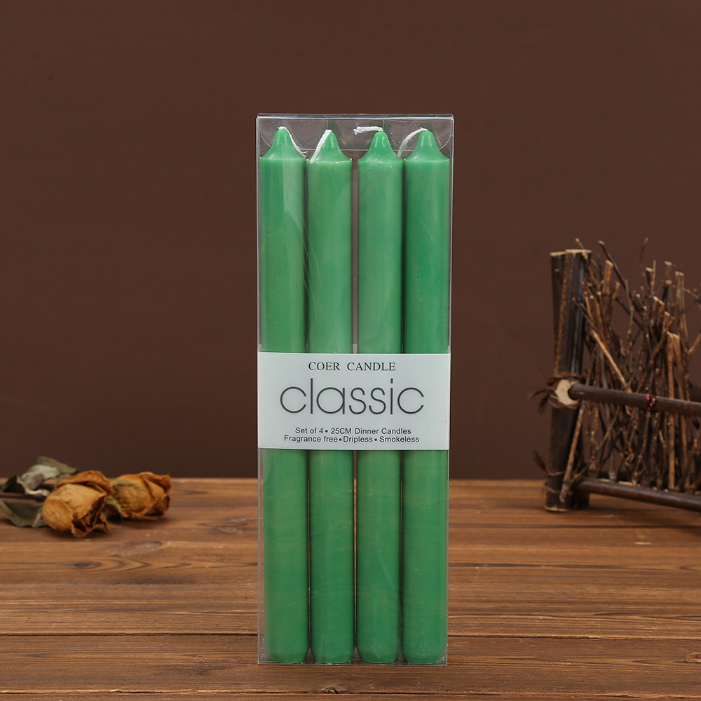 欧式无烟杆蜡 西餐厅婚庆长杆蜡烛 浪漫烛光晚餐装饰品烛台蜡烛详情5