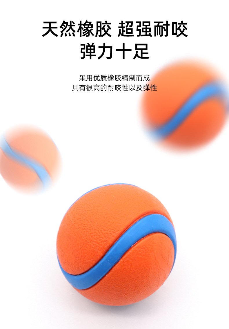 宠物玩具球小狗用品狗狗玩具自嗨解闷磨牙耐咬实心弹力硅胶跳跳球详情6