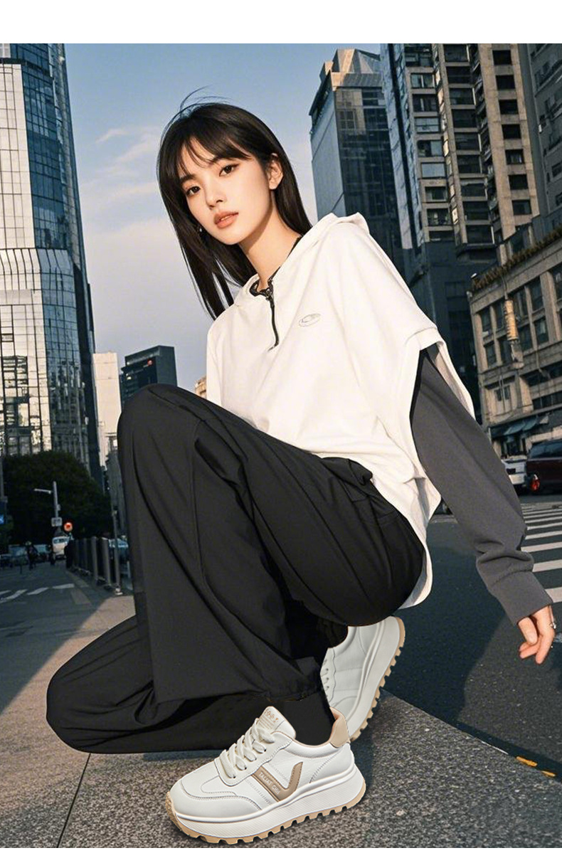 发泡底真皮阿甘鞋2025春季新款厚底增高运动鞋休闲女鞋百搭小白鞋详情24