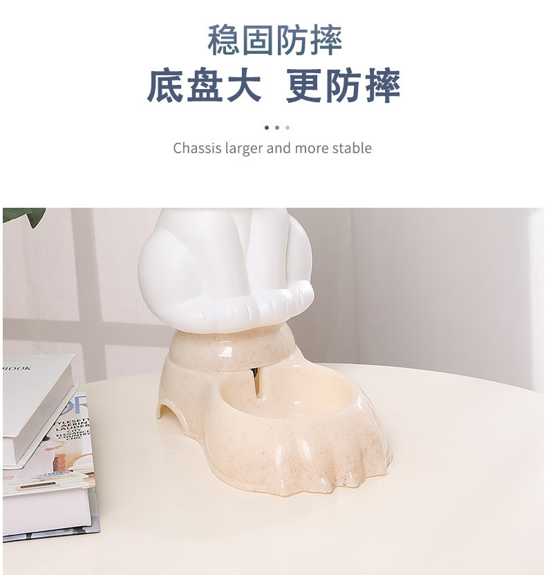 Pet automatic feeders, large-capacity water dispensers for cats and dogs, dog food utensils, water and food feeding, wholesale pet feeders pic 3