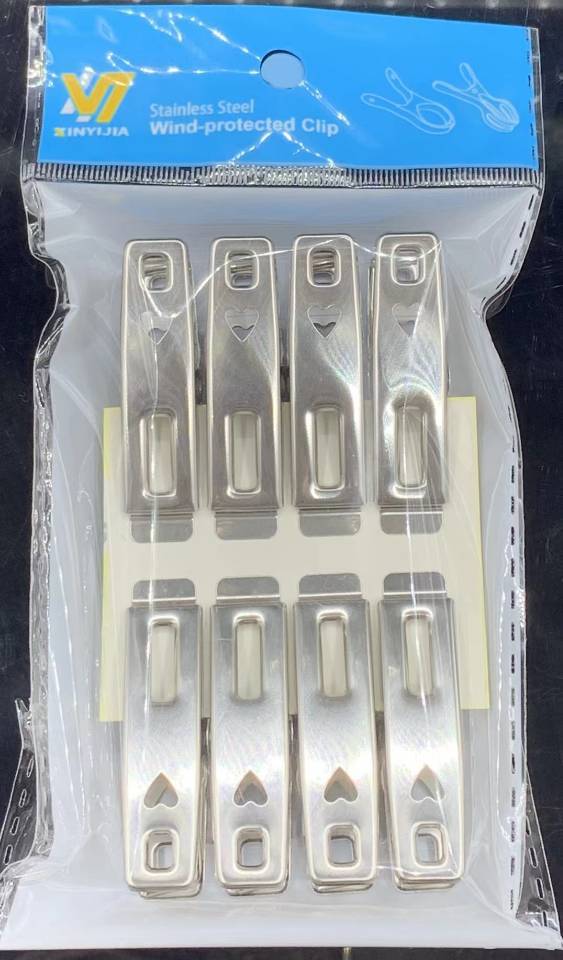 Bagged wire clips, steel wire clips, stainless steel clips, storage clips, sealing clips, garment clips, sock clips, winding clips, 2-yuan store supply pic 16