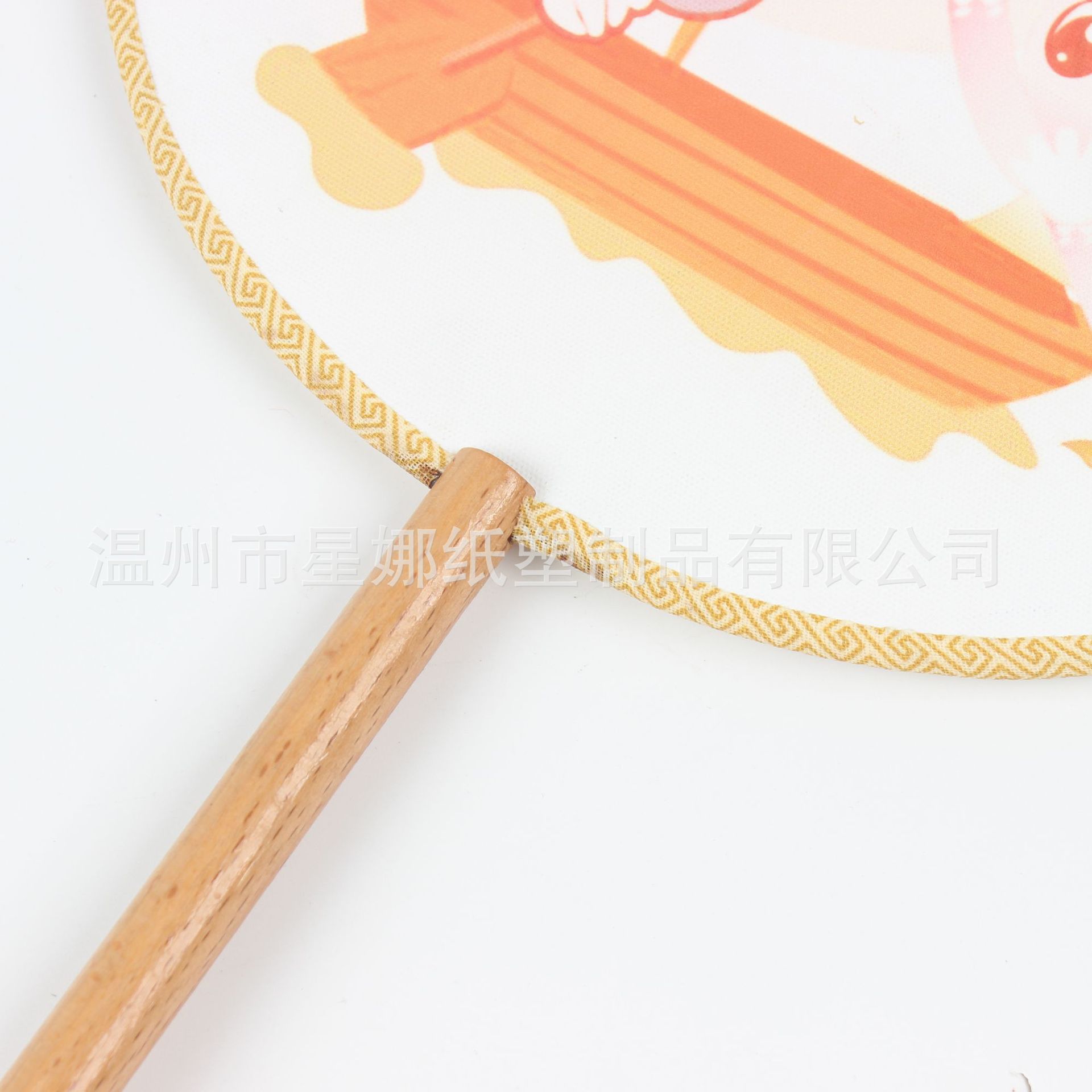 古风扇子企业团扇圆扇中国风蒲扇汉服刺绣宫廷团扇直供详情22