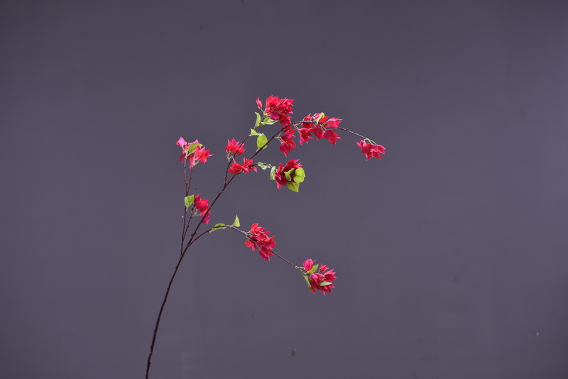 Wholesale of high-end artificial flowers such as long-branch bougainvillea, ins popular soft decoration artificial flowers, hotel lobbies and shopping mall decorations pic 4