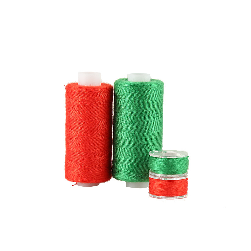 36-color 402 sewing thread with 36-color shuttle core set, can be added with hand sewing needle card shuttle core box, small thread, hand sewing thread pic 6