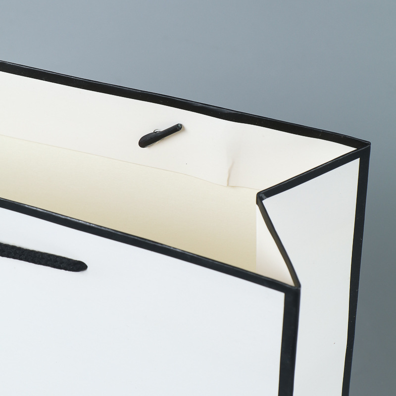 现货供应牛皮纸袋服装店手提袋茶叶眼镜店礼品袋美容化妆品饰品袋详情20