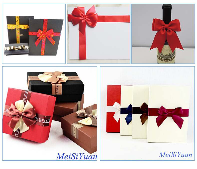 Factory direct sales of solid-color threaded webbing, double-layer bow accessories, clothing webbing, decorative bows, diy accessories pic 17