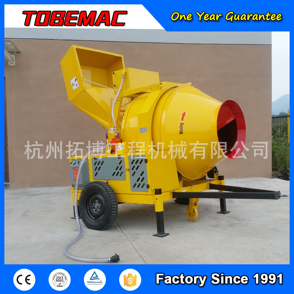 【 Factory Direct Sale 】JZC350-DH Drum Concrete Mixer Diesel Hydraulic Concrete Mixer pic 5