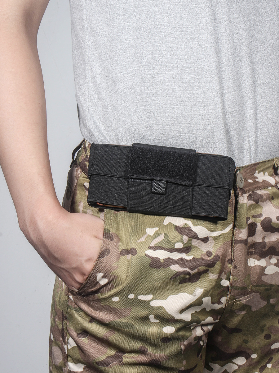 运动腰包跨境热采便携式弹力健身跑步腰包登山露营户外腰包详情1