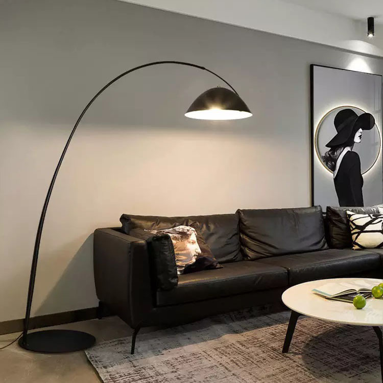 钓鱼灯落地灯现代简约客厅沙发灯北欧创意极简轻奢设计感立式台灯详情17