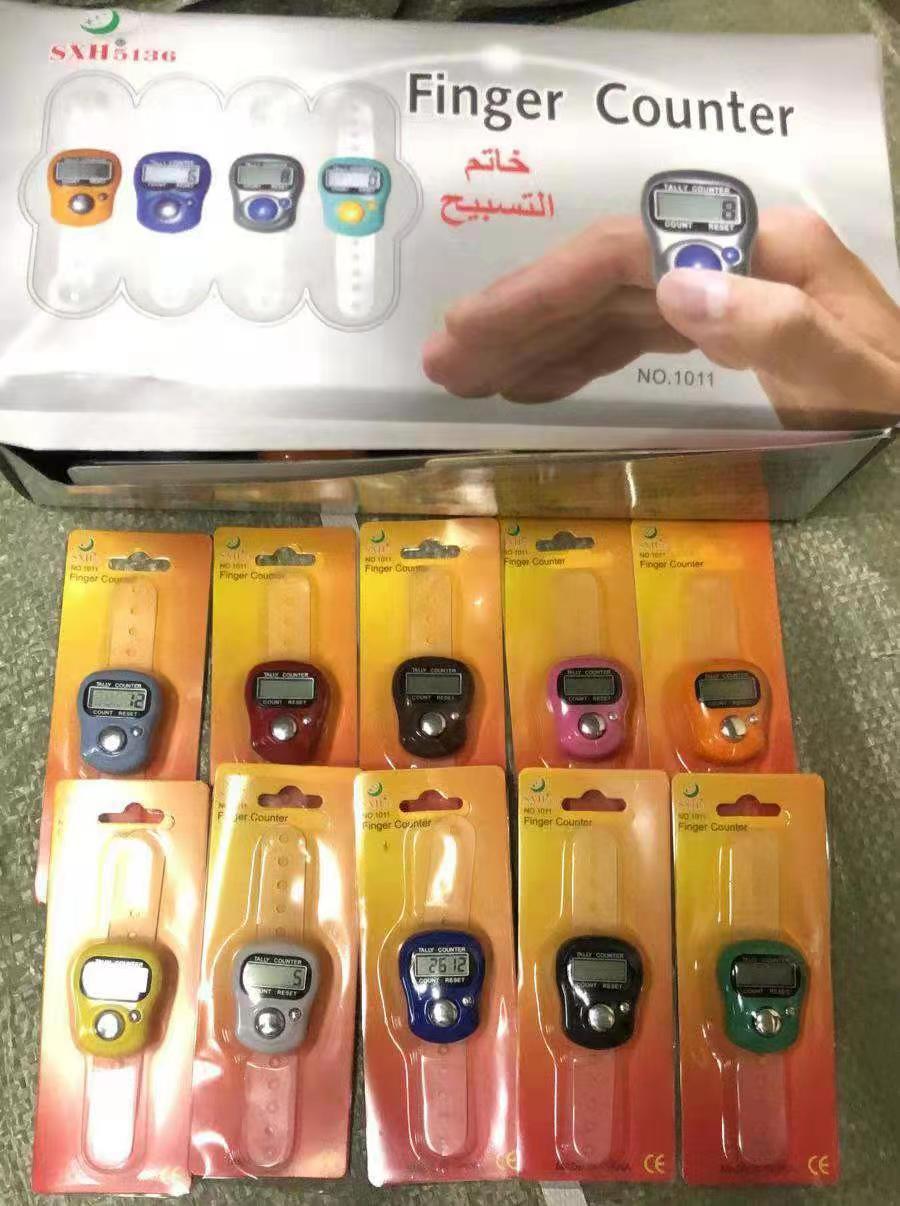 1011 White Card color box set, 15 colors to choose from, 24 pieces per color box, popular ring style electronic counter in the Middle East pic 13