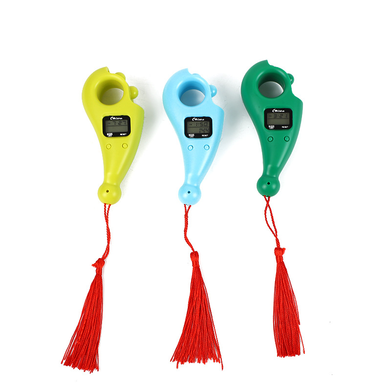 Finger electronic digital display ball counter, hidden and pulled ball counter, key reset, ball counter, plain color, factory direct sales pic 3