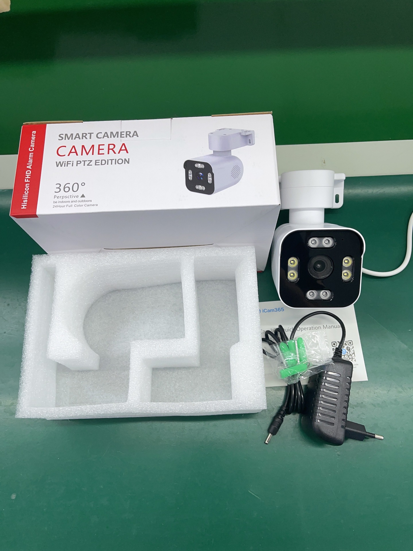 Aijia Wireless Home mobile phone remote Monitor, Smart high-definition wifi camera, outdoor PTZ camera pic 3