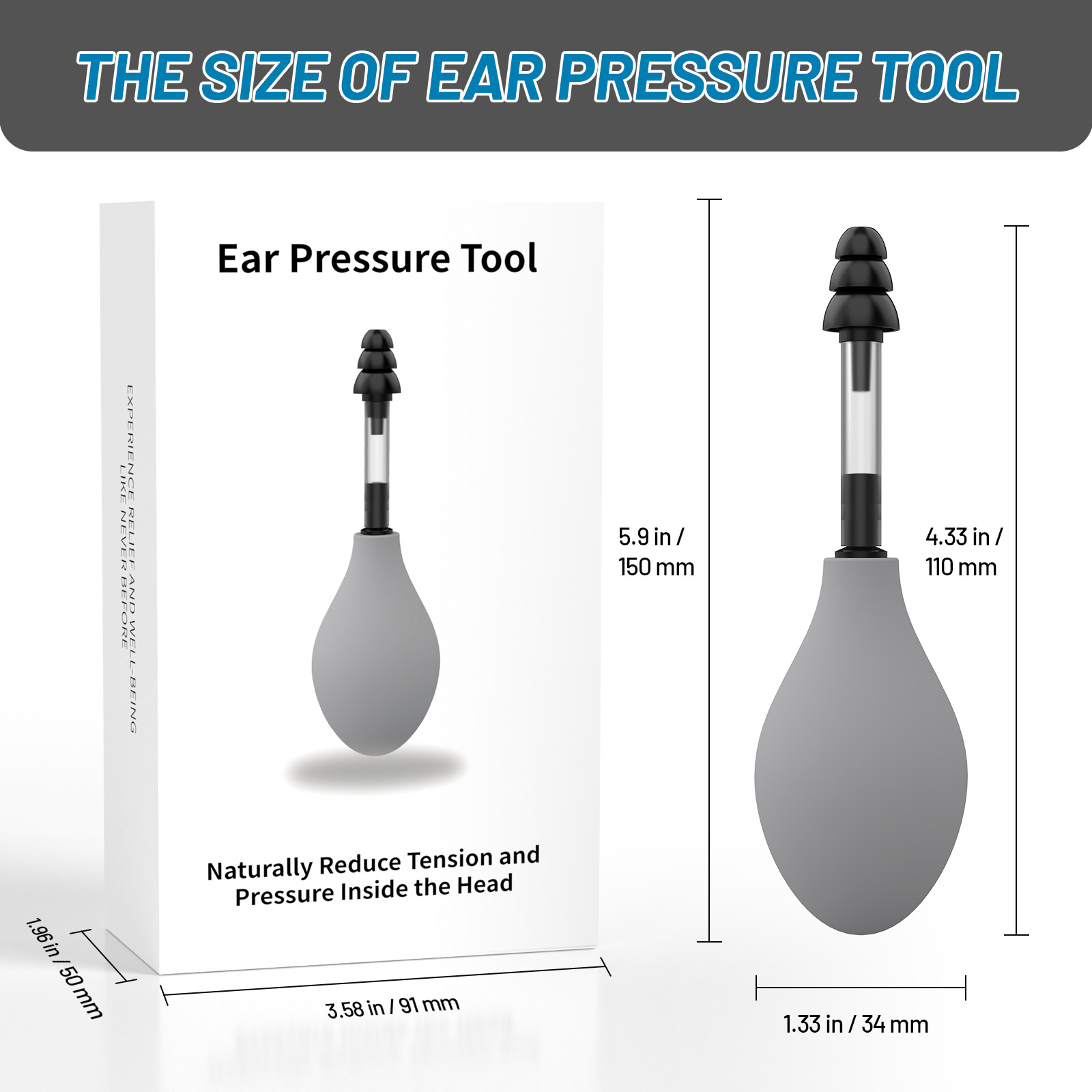 The cross-border new product ZOK ear pressure device relieves the internal pressure of the ears and is suitable for motion sickness during flights pic 12